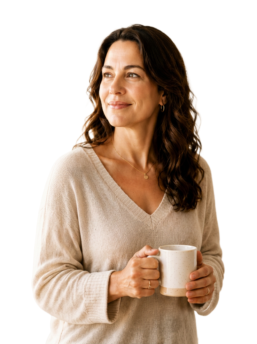 Confident woman supported by Livaya
